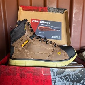 Men work boot steel toe
